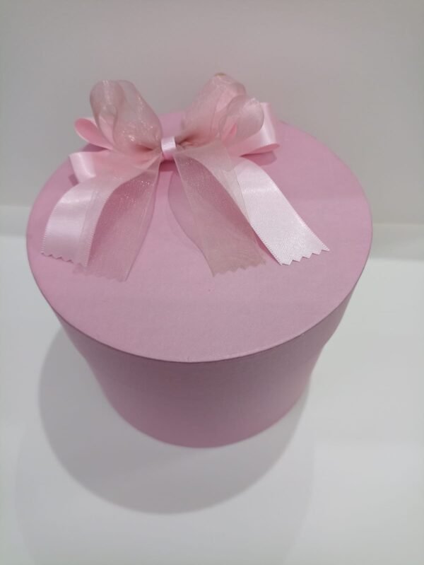 Kit Perfume Linea - Caixa redonda Rosa - Imagem 2