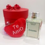 Kit Perfume Orientic  - Caixa redonda vermelha