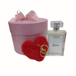Kit Perfume Linea - Caixa redonda Rosa