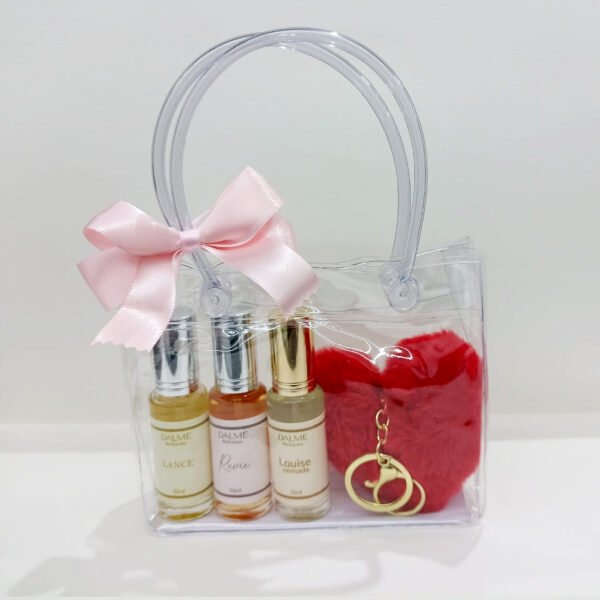 Kit Feminino com Necessaire + 3 Decantes